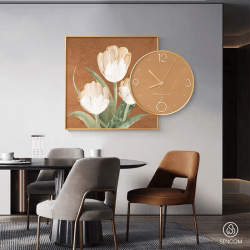 Tranh Treo Tường Hoa Mai Trắng LED07