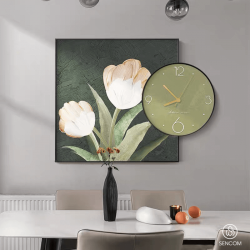 Tranh Treo Tường Hoa Mai Trắng LED06