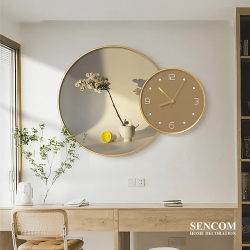 Đồng Hồ Treo Tường Tráng Gương TG05