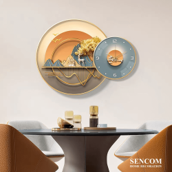 Đồng Hồ Treo Tường Tráng Gương TG07