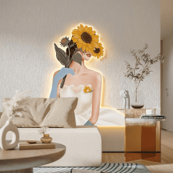 Đồng Hồ Treo Tường Tráng Gương TG021