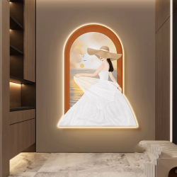 Đồng Hồ Treo Tường Tráng Gương TG018