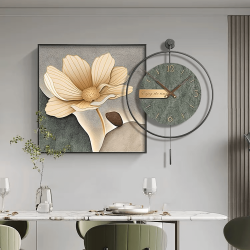 Alternative view of Đồng Hồ Treo Tường Tráng Gương Lồng Ghép 04