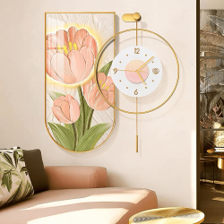 Đồng Hồ Treo Tường Tráng Gương Lồng Ghép 06