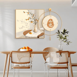 Đồng Hồ Treo Tường Tráng Gương Lồng Ghép 04