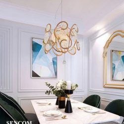 Alternative view of Đèn chùm Serips pha lê nhập khẩu HĐ33