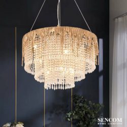 Đèn chùm Serips pha lê nhập khẩu SC063-SR