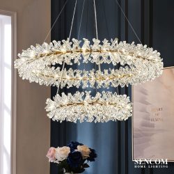 Đèn chùm pha lê cao cấp SC082-SR