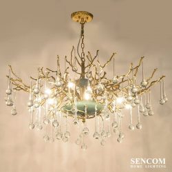 Đèn chùm Serips pha lê nhập khẩu HĐ37