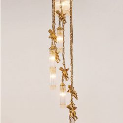 Đèn Chùm Đồng Tân Cổ Cao Cấp SC010-CĐ