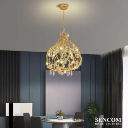 Alternative view of Đèn chùm Serips pha lê nhập khẩu HĐ36