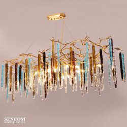 Đèn chùm Serips pha lê nhập khẩu SC062-SR