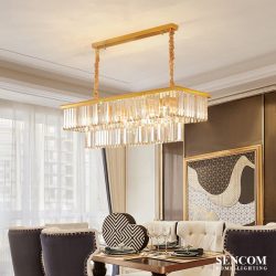 Đèn chùm hiện đại hình chữ nhật HĐ07