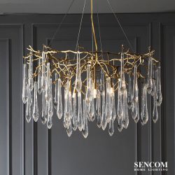 Đèn chùm Serips pha lê nhập khẩu SC068-SR