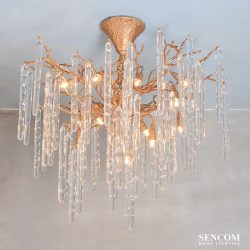 Alternative view of Đèn chùm Serips pha lê nhập khẩu SC061-SR