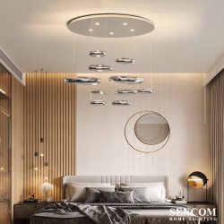 Đèn chùm hiện đại - đèn Mercury thủy tinh cao cấp HĐ01