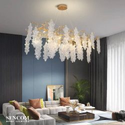 Đèn chùm Serips pha lê nhập khẩu SC051-SR