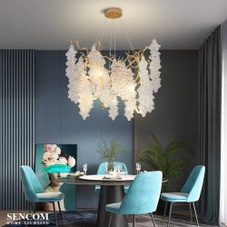 Alternative view of Đèn chùm Serips pha lê nhập khẩu SC050-SR