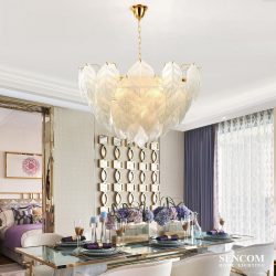 Alternative view of Đèn chùm pha lê cao cấp HĐ17