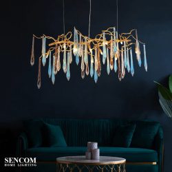 Đèn chùm Serips pha lê nhập khẩu SC049-SR