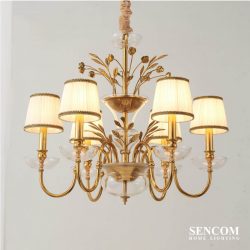 Đèn Chùm Đồng Tân Cổ Cao Cấp SC02-CĐ