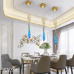 Đèn chùm Serips pha lê nhập khẩu HĐ34