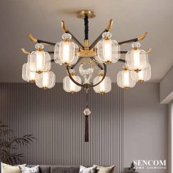 Đèn chùm pha lê cao cấp SC0116-SR