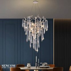Đèn chùm Serips pha lê nhập khẩu SC067-SR