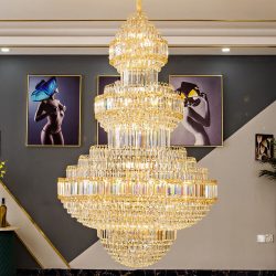 Alternative view of Đèn chùm pha lê cao cấp SC0103-SR