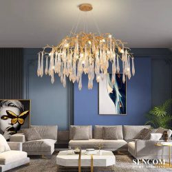 Alternative view of Đèn chùm Serips pha lê nhập khẩu SC065-SR