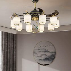 Alternative view of Đèn chùm pha lê cao cấp SC0113-SR