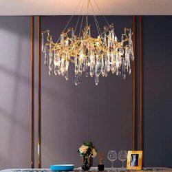 Alternative view of Đèn chùm pha lê HĐ03