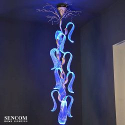 Đèn chùm Serips pha lê nhập khẩu SC046-SR