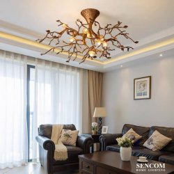 Alternative view of Đèn chùm Serips pha lê nhập khẩu HĐ40