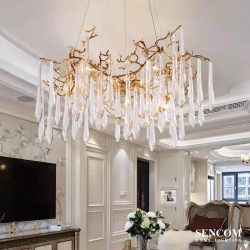 Đèn chùm pha lê HĐ03