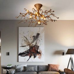 Đèn chùm Serips pha lê nhập khẩu HĐ40