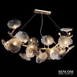 Alternative view of Đèn chùm pha lê cao cấp SC091-SR