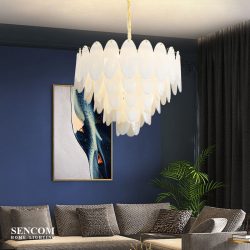 Alternative view of Đèn chùm pha lê cao cấp HĐ23