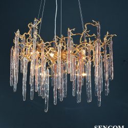 Đèn chùm Serips pha lê nhập khẩu HĐ43