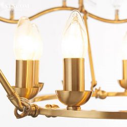 Alternative view of Đèn chùm pha lê cao cấp SC084-SR