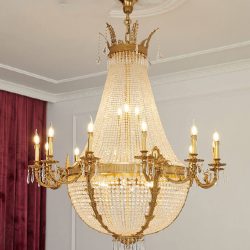 Đèn Chùm Đồng Tân Cổ Cao Cấp SC03-CĐ