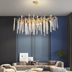 Đèn chùm Serips pha lê nhập khẩu SC054-SR