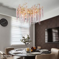 Alternative view of Đèn chùm Serips pha lê nhập khẩu HĐ43
