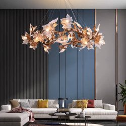 Alternative view of Đèn chùm Serips pha lê nhập khẩu SC056-SR