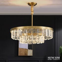 Đèn chùm pha lê cao cấp SC098-SR