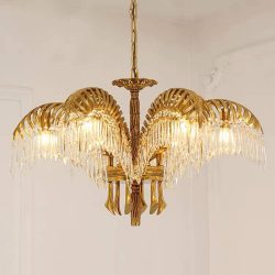 Đèn chùm Serips pha lê nhập khẩu SC055-SR