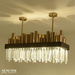 Alternative view of Đèn chùm pha lê cao cấp SC079-SR