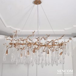 Alternative view of Đèn chùm Serips pha lê nhập khẩu SC054-SR