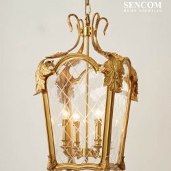 Đèn Chùm Đồng Tân Cổ Cao Cấp SC06-CĐ