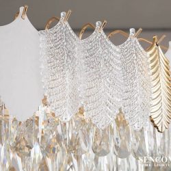 Alternative view of Đèn chùm pha lê cao cấp SC088-SR